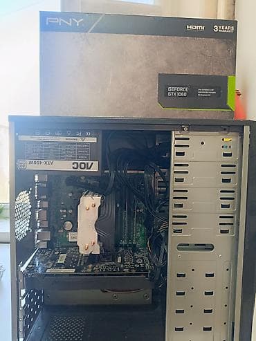 Игровой ПК GeForce GTX 1060. Основные компоненты: - Видеокарта at lalafo.kg Игровой ПК GeForce GTX 1060. Основные компоненты: - Видеокарта