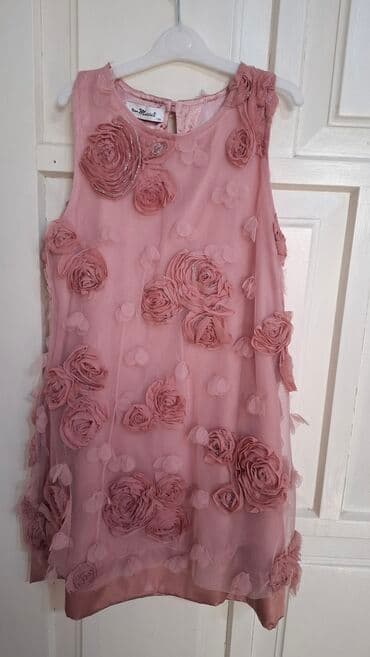 Детское платье, цвет - Розовый at lalafo.kg Детское платье, цвет - Розовый