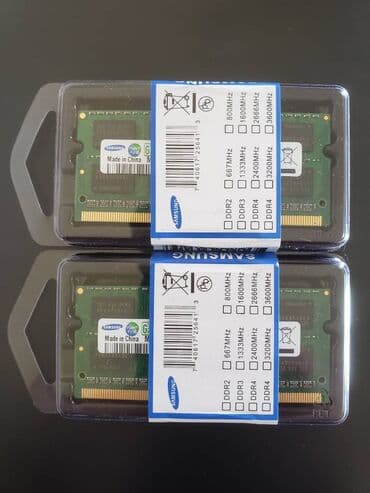 Оперативная память, Samsung, 16 ГБ, DDR4, Для ноутбука at lalafo.kg Оперативная память, Samsung, 16 ГБ, DDR4, Для ноутбука