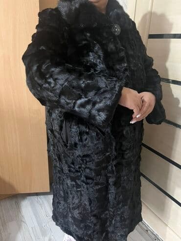 Шуба, Норка, Длинная модель at lalafo.kg Шуба, Норка, Длинная модель