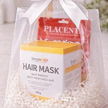 Подарочный набор для ухода за волосами и кожей Состав: - Маска для at lalafo.kg Подарочный набор для ухода за волосами и кожей Состав: - Маска для