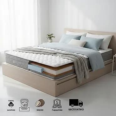 Универсальная модель пружинного матраса, состоящая из независимого